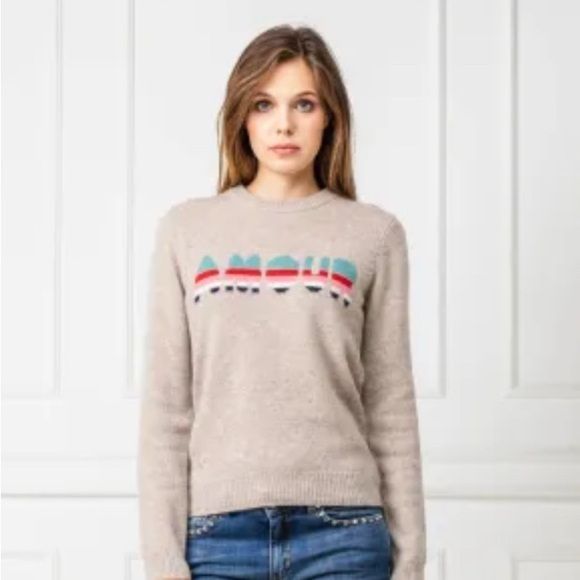 EUC Zadig & Voltaire Cashmere Amour Sweater - Picture 1 of 6